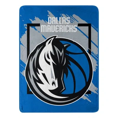 Northwest Mavericks Micro Raschel Throw In Blue