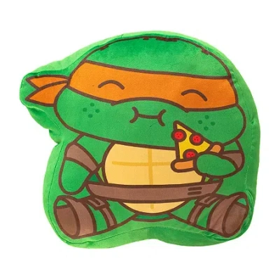 Northwest Mikey Pizza Cloud Teenage Mutant Ninja Turtles Throw Pillow In Green
