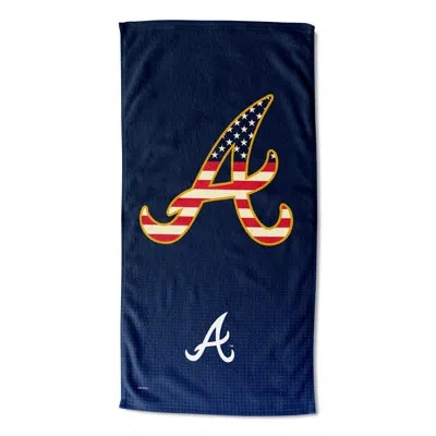 Northwest Mlb Braves Celebrate Series Beach Towel In Multi