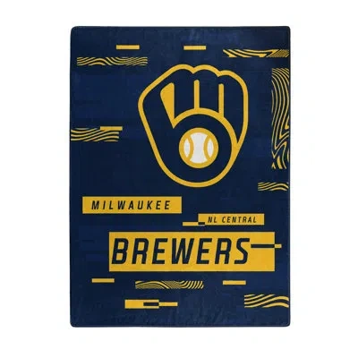 Northwest Mlb Digitize Brewers Raschel Throw