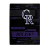 Northwest Mlb Digitize Rockies Raschel Throw
