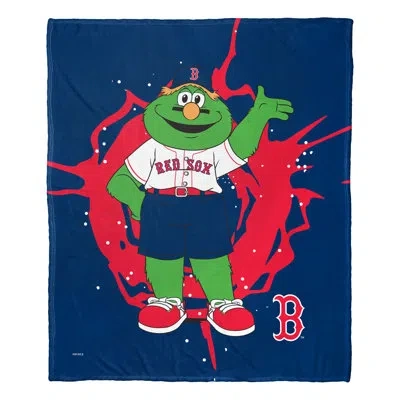 Northwest Mlb Mascots Red Sox Throw In Blue;green;red