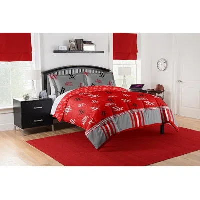Northwest Nba 875 Warriors Rotary Queen Bed In A Bag Set In Multi