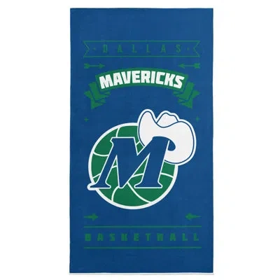 Northwest Nba Hardwood Classics Mavericks Printed Beach Towel In Blue