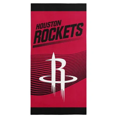 Northwest Nba Houston Rockets 30" X 60" Beach Towel In Red