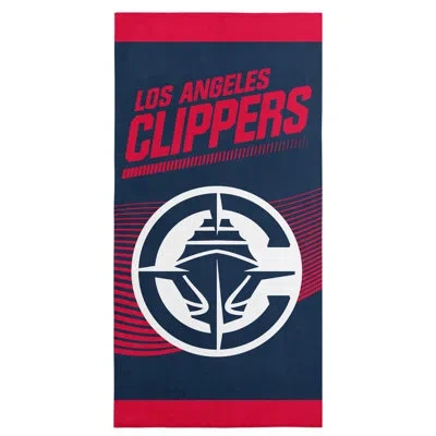 Northwest Nba Los Angeles Clippers 30" X 60" Beach Towel In Blue