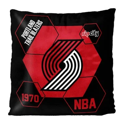Northwest Nba Portland Trail Blazers Connector Velvet Reverse Pillow, Basketball Fan Decor, 16 X 16 Inches