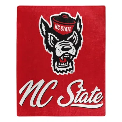 Northwest Nc State Signature Raschel Throw In Red