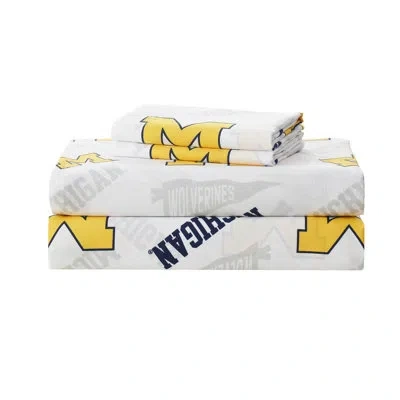 Northwest Ncaa Bed Sheet Sets By Sweet Home Collection, Michigan Wolverines
