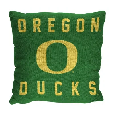 Northwest Ncaa Collegiate Stacked Throw Pillow, College Fan Decor, 20x20 Inches