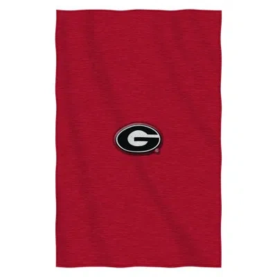 Northwest Ncaa Georgia Tech Dominate Sweatshirt Throw Blanket, Soft, Warm, Cozy, Team Logo, Gift, Fan, 54x84 I In Red