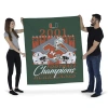 Northwest Ncaa Miami Pinnacle Printed Wall Hanging In Multi