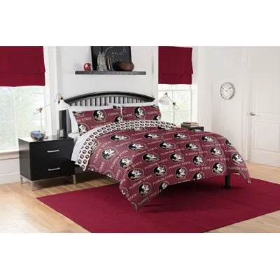 Northwest Ncaa Rotary Bed In A Bag Set In Black;yellow