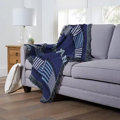Northwest Ncaa Spelman Homage Jacquard Throw Blanket, College Sports Decor, 46x60 Inches In Multi