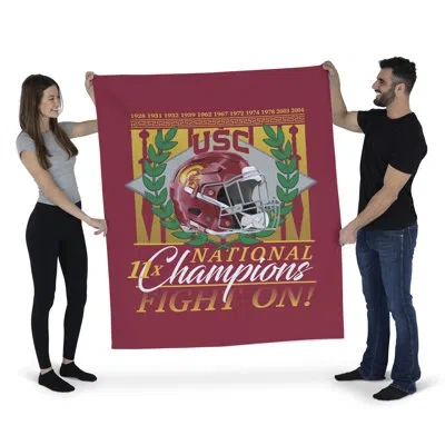 Northwest Ncaa Usc Pinnacle Printed Wall Hanging In Multi