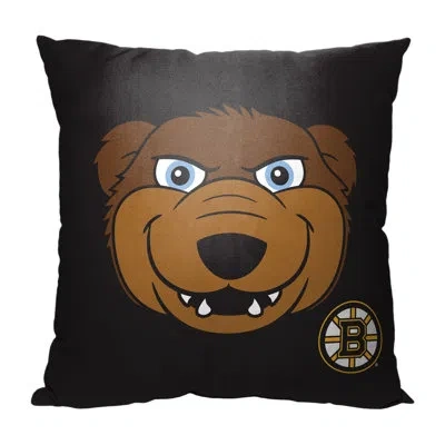 Northwest Nhl Mascot Love Bruins Printed Throw Pillow In Multi