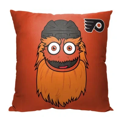 Northwest Nhl Mascot Love Flyers Printed Throw Pillow In Multi