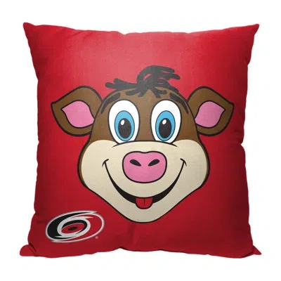Northwest Nhl Mascot Love Hurricanes Printed Throw Pillow In Multi