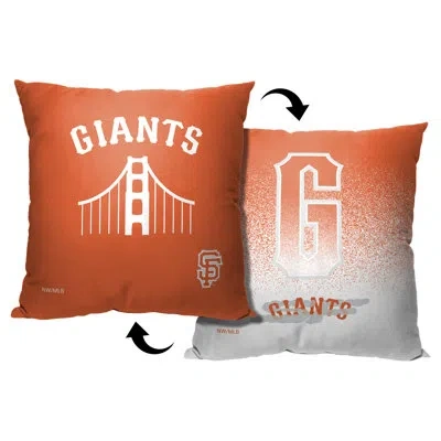 Northwest No Patern Indoor/outdoor Pillow Cover In White;orange;multi