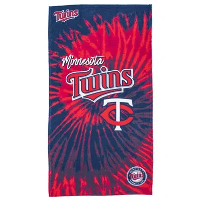 Northwest Norell Mlb Twins Pyschedelic Beach Towel
