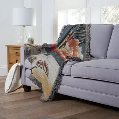 Northwest Paramount Yellowstone Throw Blanket, Protect Western Ranch Decor, 48x60 Inches In Multi