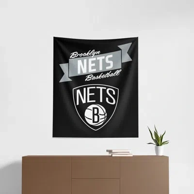 Northwest Polyester Nba Premium Nets Printed Wall Hanging In Multi-colored