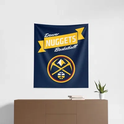 Northwest Polyester Nba Premium Nuggets Printed Wall Hanging In Multi-colored