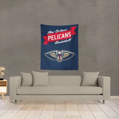 Northwest Polyester Nba Premium Pelicans Printed Wall Hanging In Multi-colored