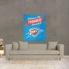 Northwest Polyester Nba Premium Thunder Printed Wall Hanging In Multi-colored