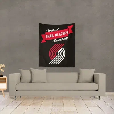 Northwest Polyester Nba Premium Trailblazers Printed Wall Hanging In Multi-colored