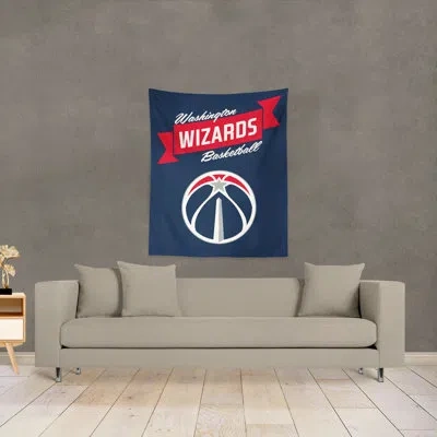 Northwest Polyester Nba Premium Wizards Printed Wall Hanging In Multi-colored