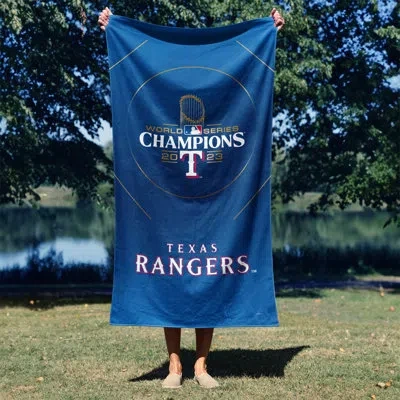 Northwest Polyester/cotton Blend Beach Towel In Blue