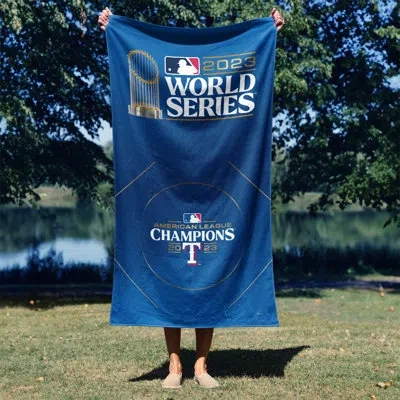 Northwest Polyester/cotton Blend Beach Towel In Blue