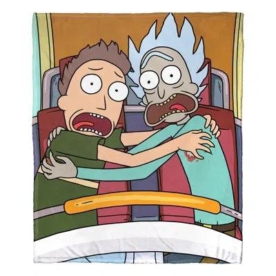 Northwest Rick And Morty Hold On Throw In Multi