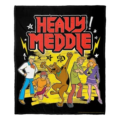 Northwest Scooby Doo Heavy Meddle Throw In Multi