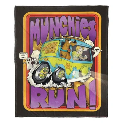 Northwest Scooby Doo Munchies Run Throw In Multi