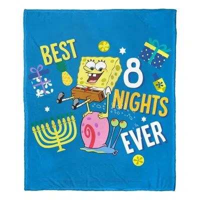 Northwest Spongebob Best Eight Nights Throw In Multi
