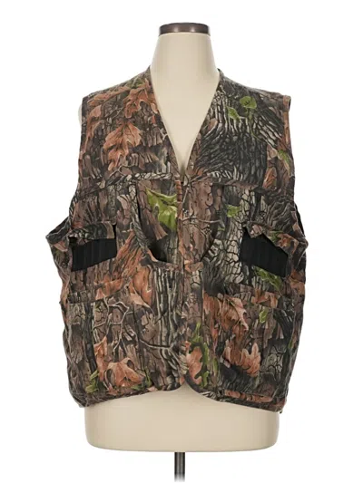 Pre-owned Northwest Territory Vest In Brown