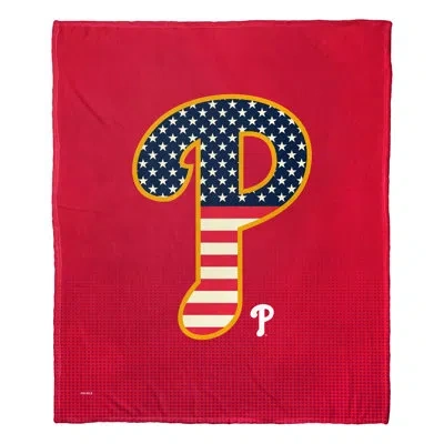 Northwest Throw Blanket In Blue;red