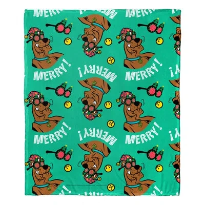 Northwest Throw Blanket In Brown;white;green