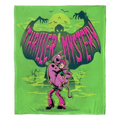 Northwest Throw Blanket In Green;pink