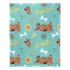 Northwest Throw Blanket In Blue