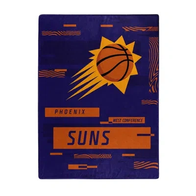 Northwest Throw Blanket In Orange,blue,phoenix Suns