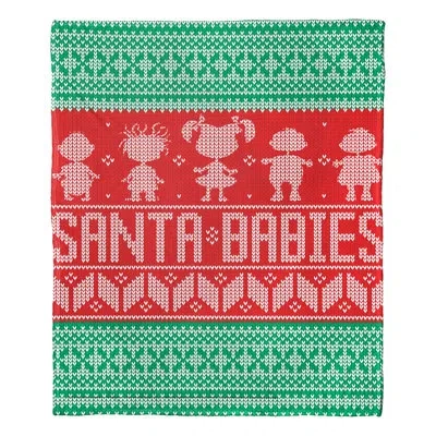 Northwest Throw Blanket In Red;green