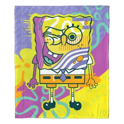 Northwest Throw Blanket In Yellow;pink