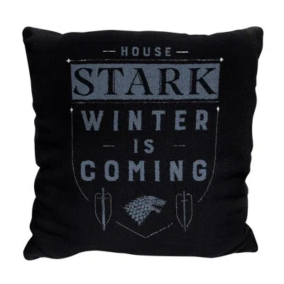 Northwest Warner Bros. Game Of Thrones Winter Is Coming Jacquard Pillow, Fantasy Decor, 20x20 Inches In Multi