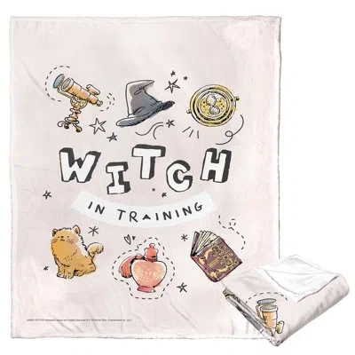 Northwest Warner Bros. Harry Potter Witch In Training Silk Touch Throw Blanket, Magical Wizarding World Decor, In Multi
