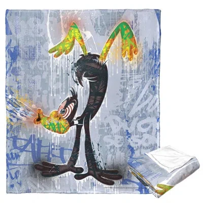 Northwest Warner Bros. Looney Tunes Daffy Handstand Silk Touch Throw Blanket, Classic Cartoon Fleece, 50x60 In In Multi