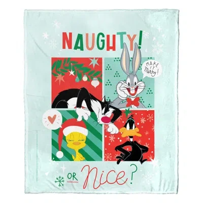 Northwest Warner Bros. Looney Tunes Naughty Or Nice Throw In Multi