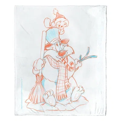Northwest Warner Bros. Looney Tunes Sylvester Snowman Throw In Multi